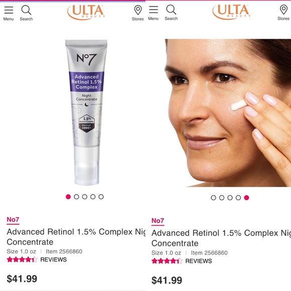 ❌SOLD❌ No. 7 Advanced Retinol Night Concentrate - Picture 3 of 4